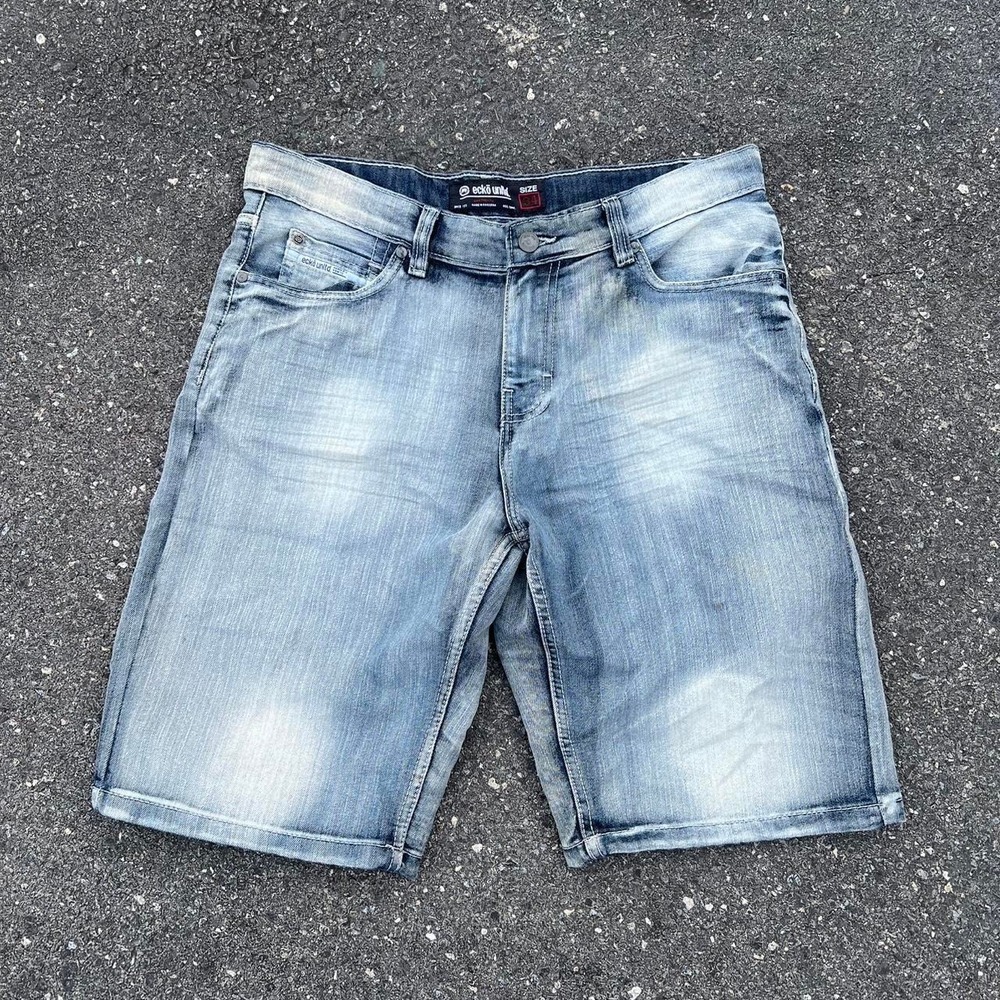 Ecko Unlimited Wide leg Y2K Jorts size 34"